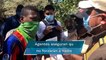 Agentes de migración intentan convencer a haitianos de ir a Chiapas