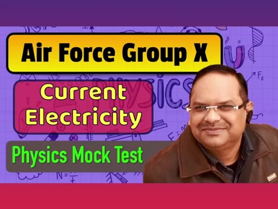 Current Electricity | Mock Test at Cadet’s Academy | AirForce Group X Physics #airforce #neet