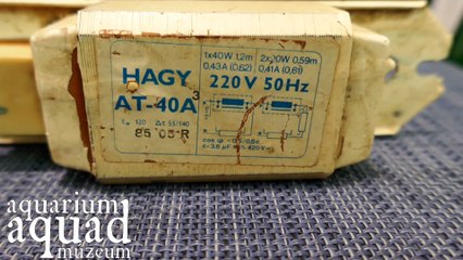 Régi dolgok 13 / Régimódi akváriumvilágítások 2.
