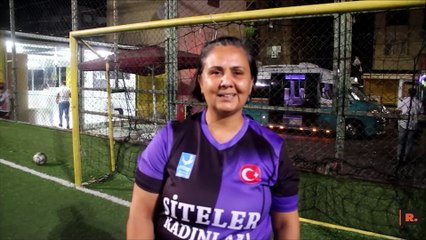 Şiddete ve kadın cinayetlerine karşı yeşil sahaya çıktılar