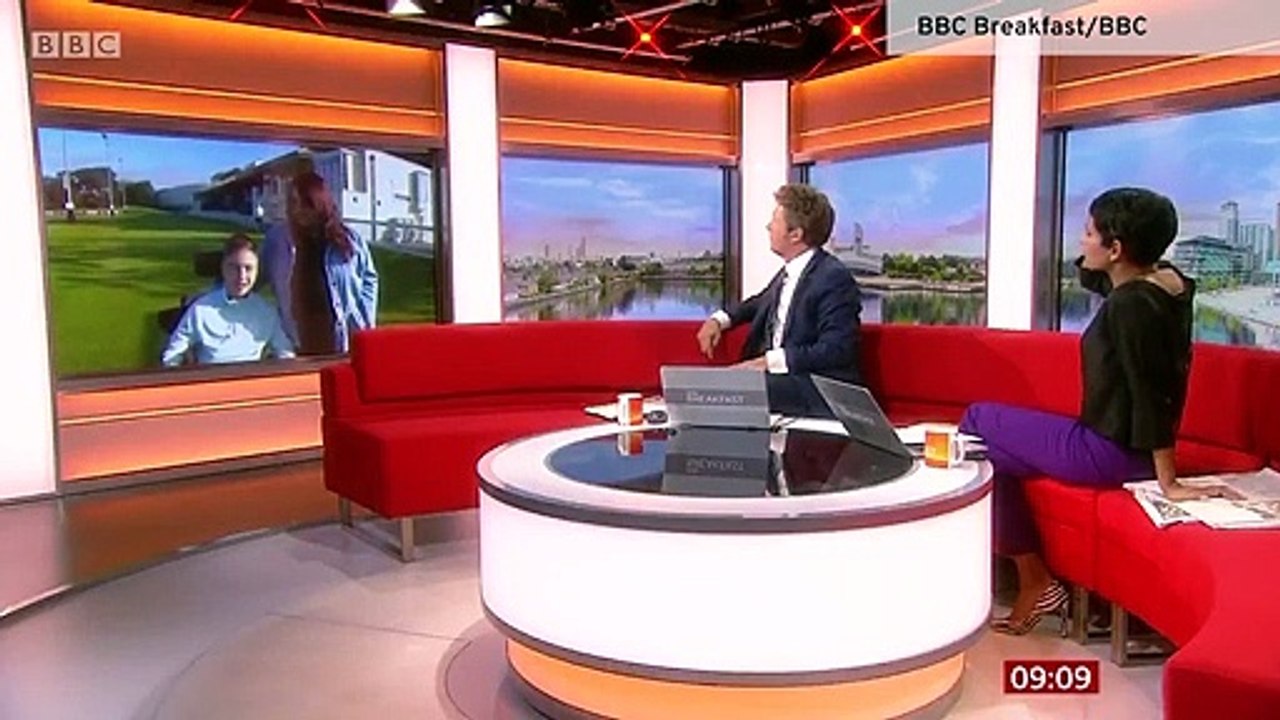 Watch as footballer, Tim Ream surprises Fulham fan with cerebral palsy, Rhys Porter, who suffered abuse online after uploading a video of him playing football