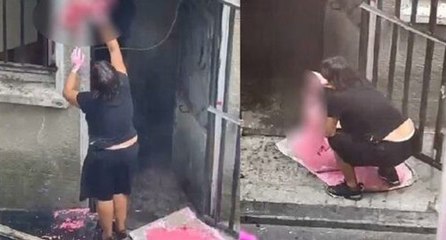 Tüyler ürperten görüntü: Olaya şahit olanların kanı dondu!