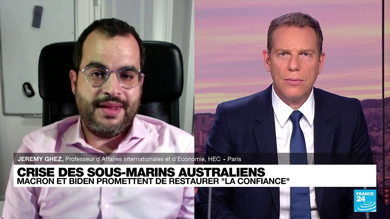 Crise des sous-marins australiens: Macron et Biden promettent de restaurer "la confiance"