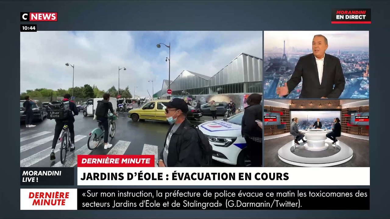 Jardins d’Eole - Jean-Marc Morandini balance sur CNews: "Depuis 6 mois, il ne se passe rien. On annonce une spéciale de Morandini Live demain et la veille ils évacuent" - VIDEO