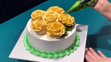 Download Video: Stunning Cake Decorating Technique Like a Pro - Most Satisfying Chocolate Cake Decorating Ideas