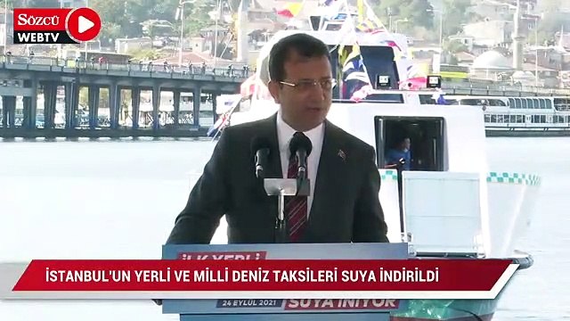 İstanbul’un “yerli ve milli” deniz taksileri suya indirildi