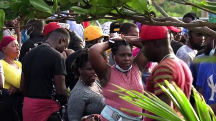 "Je ne vais pas m'arrêter": les Haïtiens en Colombie déterminés à atteindre les USA