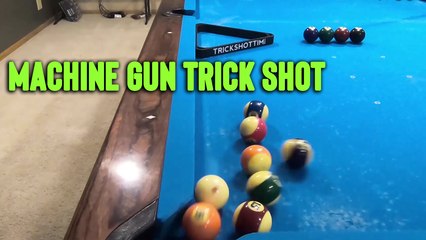 'Pool shark puts a new twist on the classic 'Through the Window' trick shot '