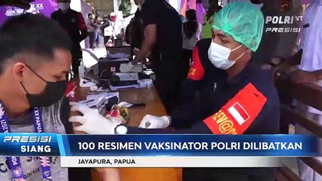Jelang PON XX Papua, Gerai Vaksin Ada di 16 Venue Kota Jayapura Salah Satunya di GOR Trikora Abepura