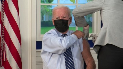 Covid-19: Joe Biden a reçu sa troisième dose de vaccin