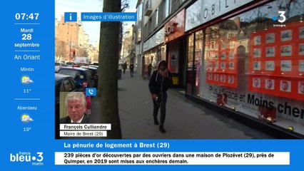 François Cuillandre, maire de Brest sur le logement  dans la métropole