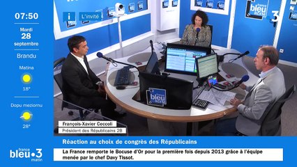 L'invité de la rédaction,  François-Xavier Ceccoli
