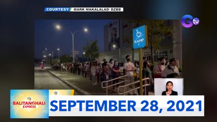 Balitanghali Express: September 28, 2021 [HD]