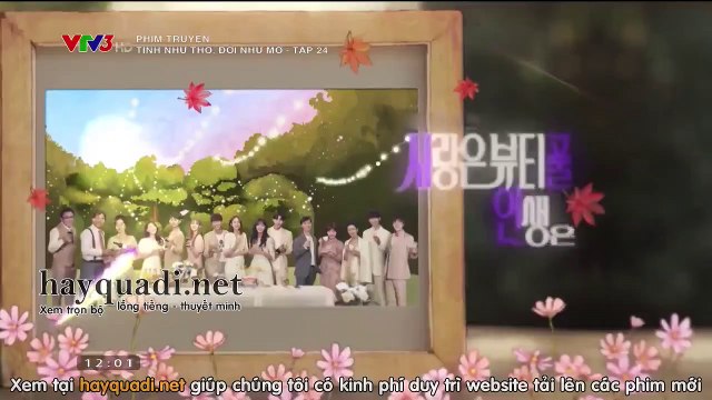 Tình Như Thơ - Đời Như Mơ Tập 24 - VTV3 thuyết minh tap 25 - Phim Hàn Quốc - Xem phim tinh nhu tho - doi nhu mo tap 24