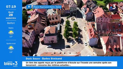 28/09/2021 - Le 6/9 de France Bleu Belfort Montbéliard en vidéo