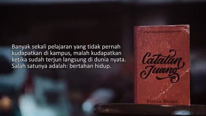 Mantan pacar adalah guru kehidupan