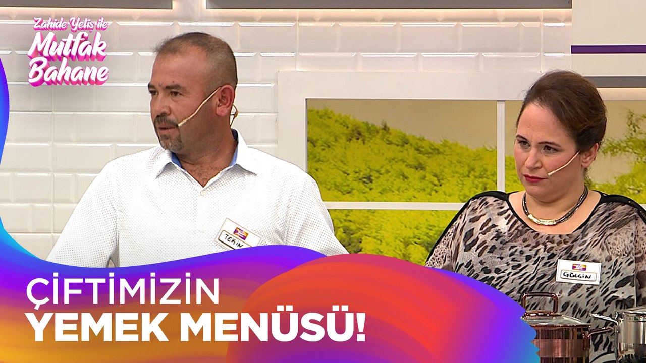 Çiftimiz yemek menüsünü açıklıyor! - Zahide Yetiş ile Mutfak Bahane 28 Eylül 2021