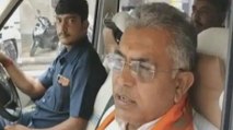 BJP National VP Dilip Ghosh Attacked By TMC Workers During Campaign In Bhawanipore