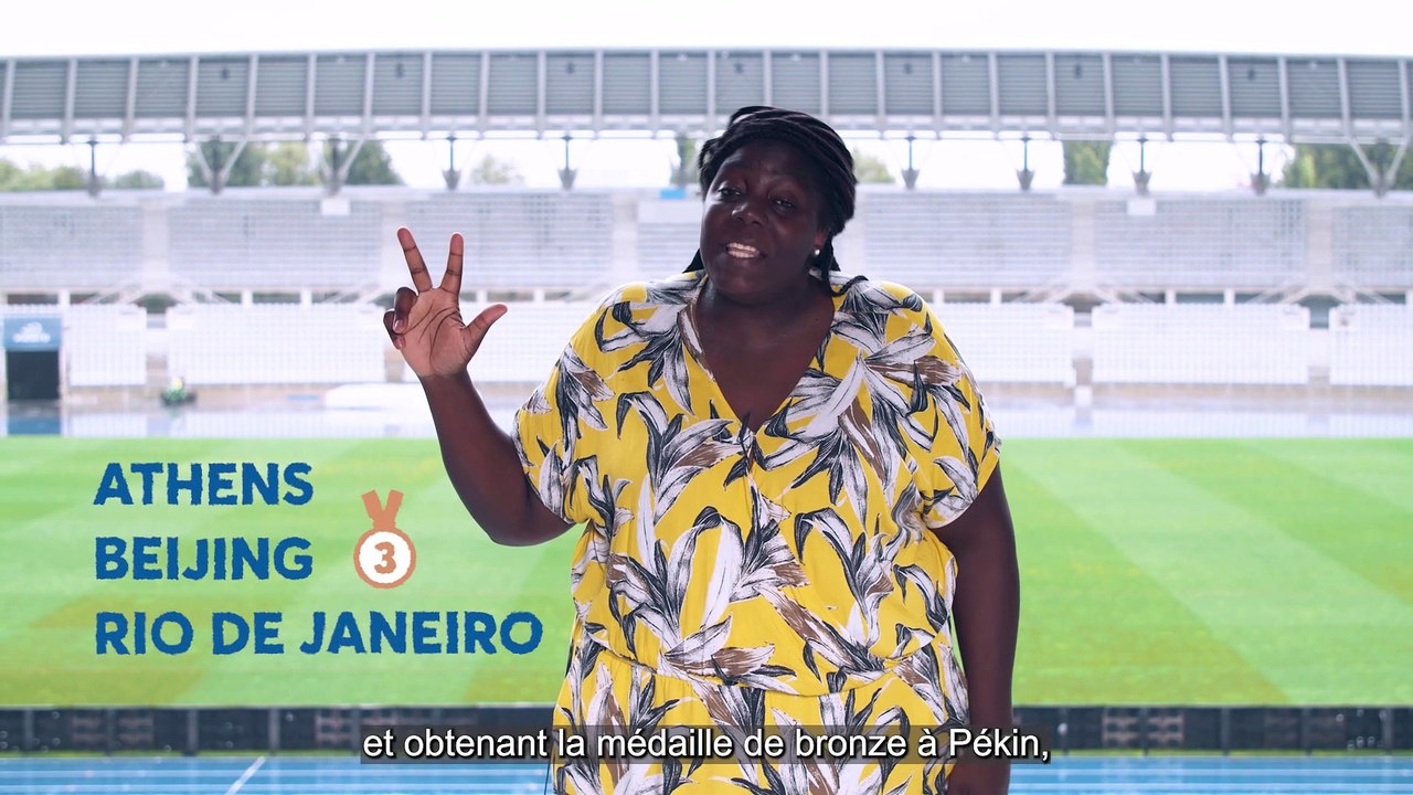 Gwladys Epangue - Candidate for the EOC Athlete’s Commission