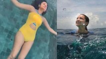 Parineeti Chopra का Bold अवतार,नहाते हुए Video Viral। Parineeti Chopra Hot Monkini Look Viral