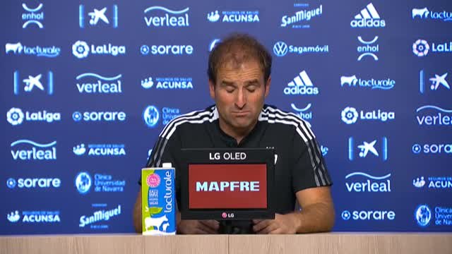 Arrasate: Si cometes errores, lo pagas