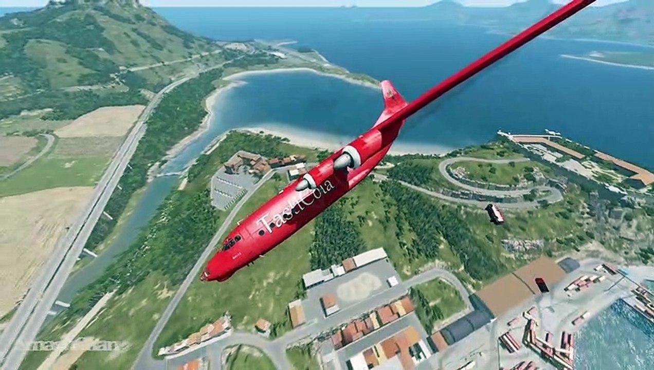 Airplane Crashes #21 - BeamNG DRIVE _ SmashChan