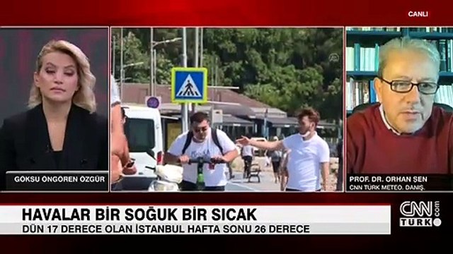 Hafta sonu hava nasıl olacak? Orhan Şen canlı yayında değerlendirdi