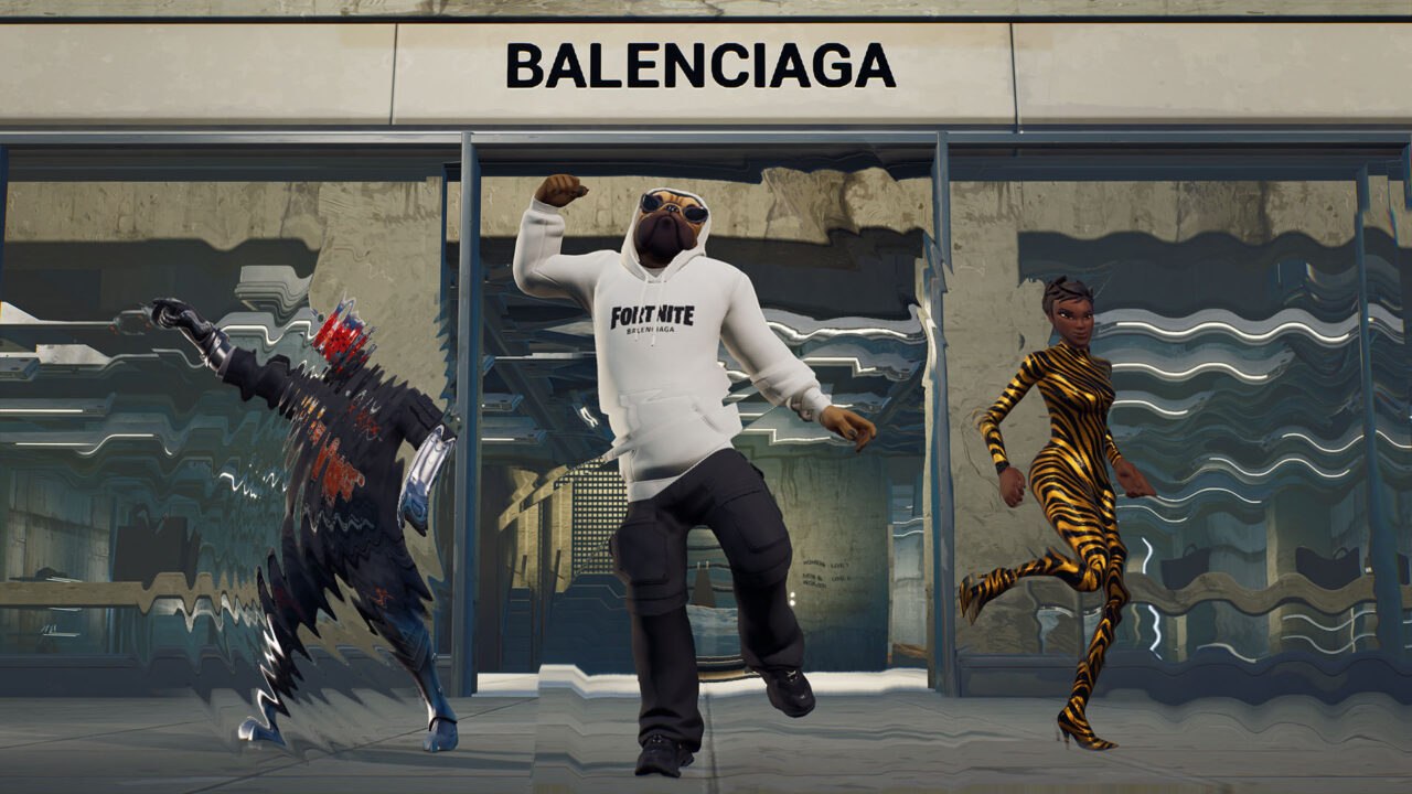 Fortnite x baleciaga - klamotten für 1.000€