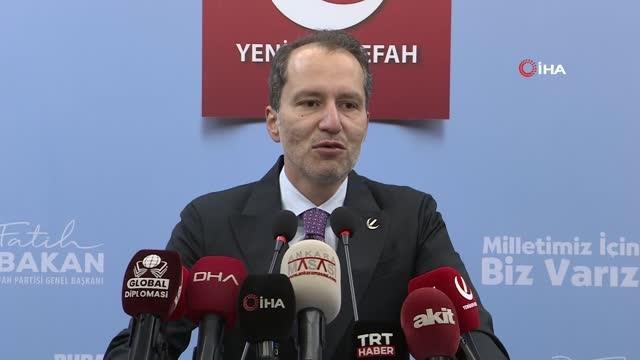 Yeniden Refah Partisi Genel Başkanı Erbakan: Yurtlarda 1 milyon 140 bin yatak kapasitesi var