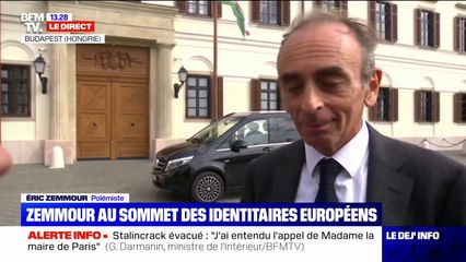 Eric Zemmour: Marine Le Pen "n'a aucune chance gagner (...) est-ce que moi, j'ai une chance, ça c'est un autre sujet"