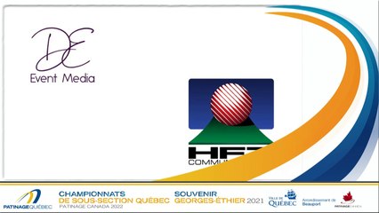 CSS 2022 et SGE 2021 - Pré-Novices Dames Libre, Groupes 3-5