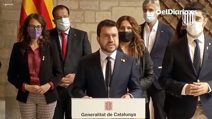 Pere Aragonès: "La detención de Puigdemont no ayuda a la resolución del conflicto político"
