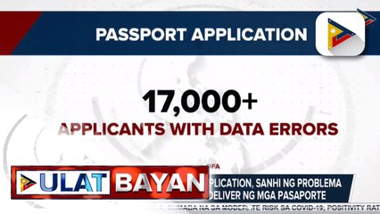 Download Video: Data errors sa passport application, sanhi ng problema sa pagproseso at pagdedeliver ng mga passport