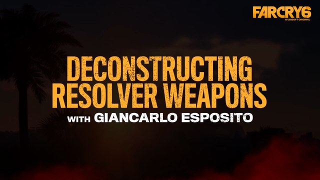 Far Cry 6 Giancarlo Esposito Deconstructs Guerrilla Weapons