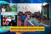 EXCLUSIVO | Vientos huracanados causan destrozos en Tingo María
