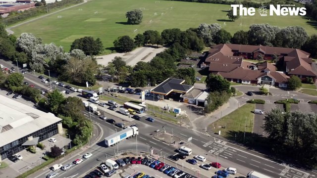 Queues at Shell petrol station in Portsmouth