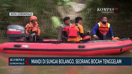 Mandi Di Sungai Bolango, Seorang Bocah Tenggelam
