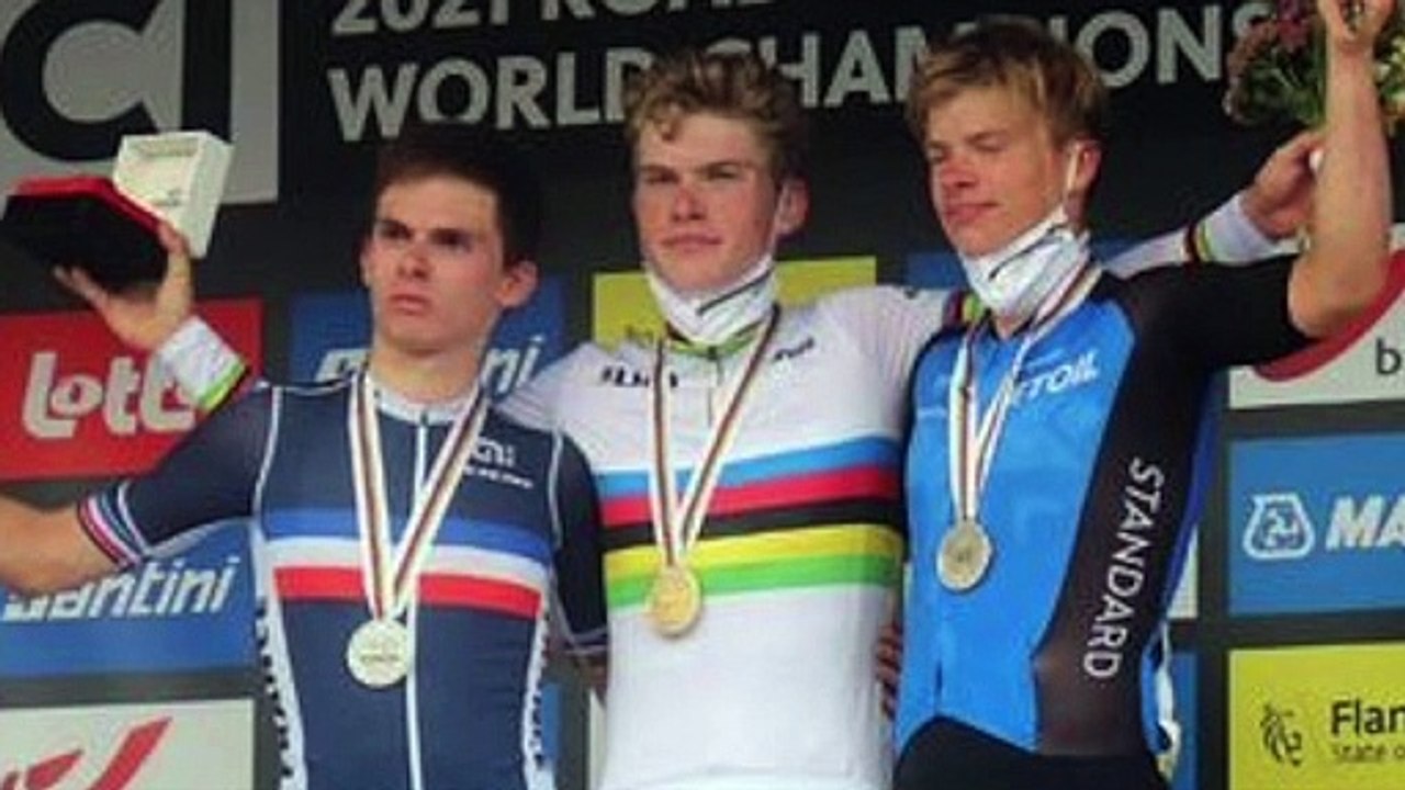 Championnat du monde sur route 2021 - Juniors - Romain Grégoire : "Deuxième, c'est déjà ça mais ce n'est pas top et le contrat n'est pas rempli"