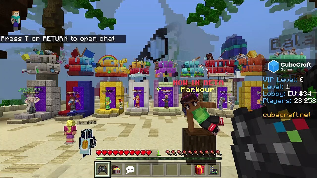 Minecraft lucky block battel