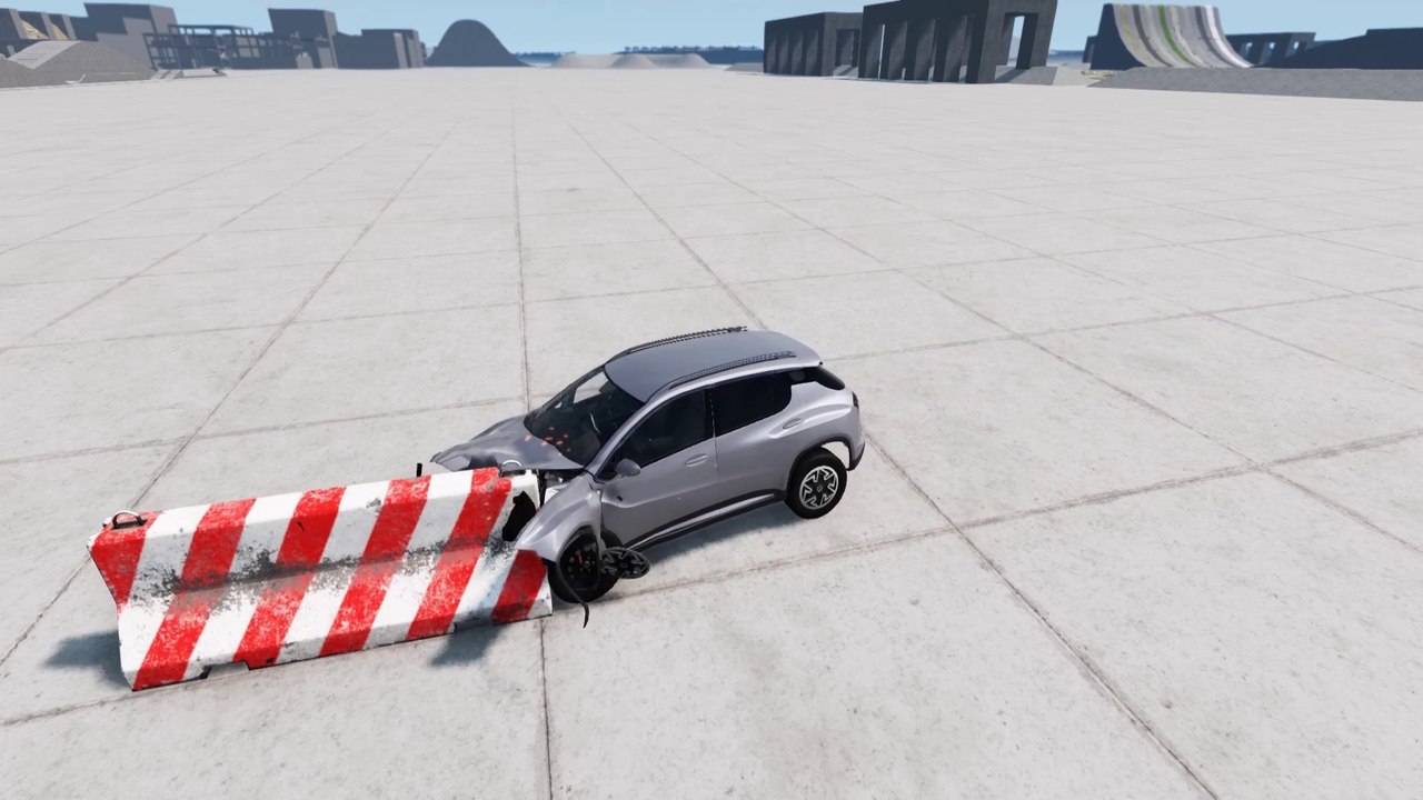 car crash test #1