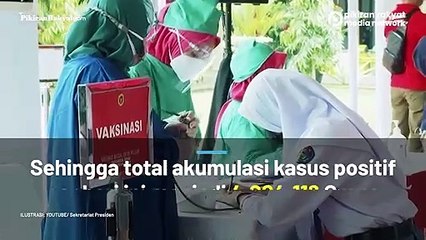 [UPDATE] Covid-19 di Indonesia Jumat, 24 September 2021, 4.607 Orang Sembuh.