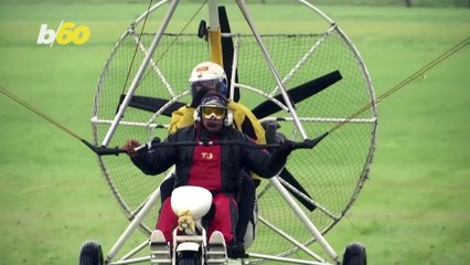 Birds of a Feather! Trained Geese Fly Alongside Aircraft To Achieve Elderly Woman’s Wish!