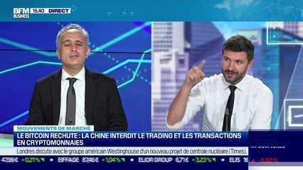 Jean-Jacques Ohana (AI For Alpha) : La Chine interdit le trading et les transactions en cryptomonnaies - 24/09