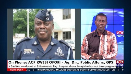 Missing Takoradi Woman: A 2nd test conducted shows Josephine has not been pregnant (24-9-21)