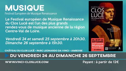 L'Agenda du week-end - 24 au 26/09/2021