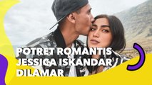 8 Potret Romantis Jessica Iskandar Dilamar, Pamer Ciuman Bibir!