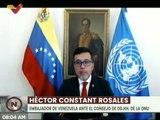 Embajador Constant Rosales: Informe de DD.HH. sobre Venezuela adolece de una gran cantidad de falsedades