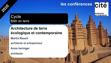 Architecture de terre écologique et contemporaine