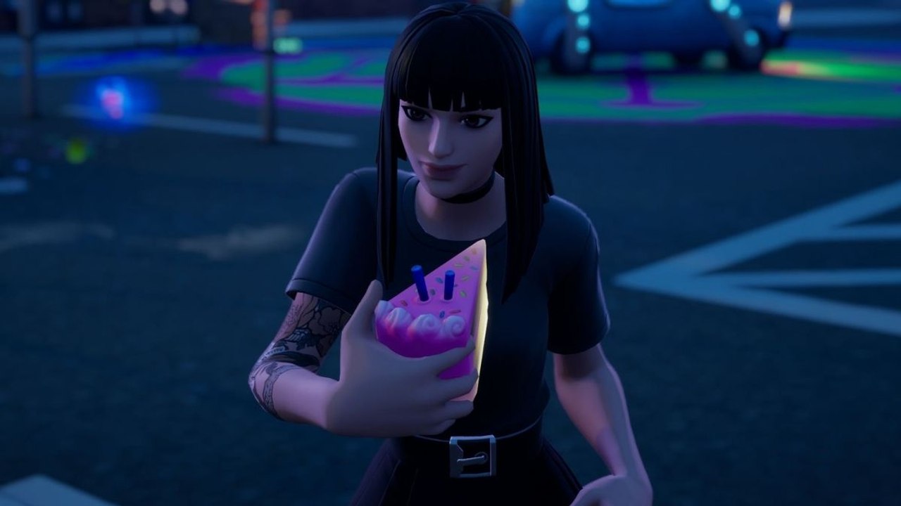 Fortnite : manger des gâteaux d'anniversaire dans plusieurs parties, défi saison 8