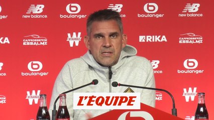 Gourvennec : « On ne peux pas se contenter d'une victoire » - Foot - L1 - Lille